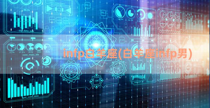 infp白羊座(白羊座infp男)