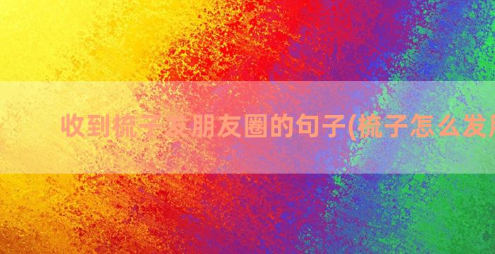 收到梳子发朋友圈的句子(梳子怎么发朋友圈)